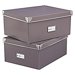 Universalbox-Set (Taupe, 2 Stk.)
