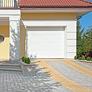 Solid Elements Garažna vrata (Š x V: 2.500 x 2.125 mm, Bijele boje)