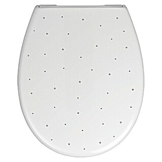 Poseidon WC daska Como Diamond (Samospuštajuća, Duroplast, Bijele boje)