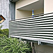Gardol Balkonsichtschutz (Grün/Weiß, 5 x 0,9 m)
