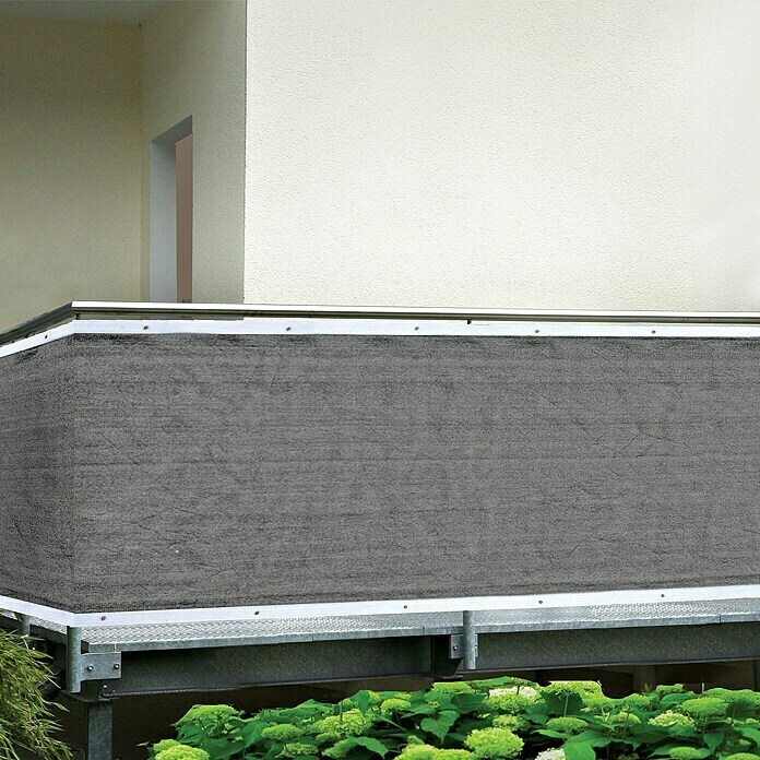 Gardol Zaštita od pogleda za balkon (Siva, 5 x 0,9 m)
