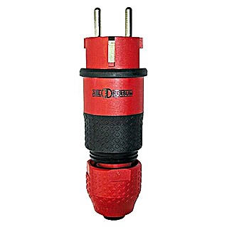 ABL Sursum Utikač za kabel SCHUKOultra Pro (Crveno-crne boje, 250 V, 16 A, IP54)