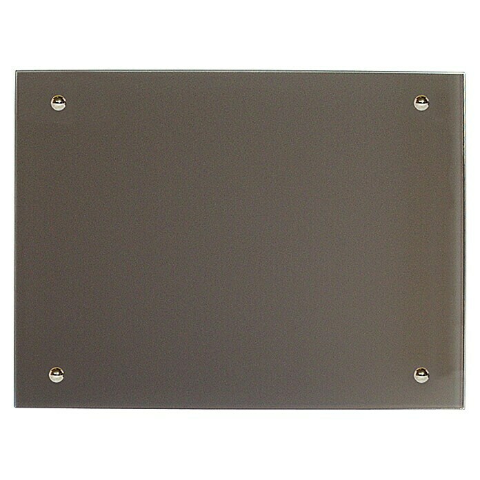 Admiral Infrarot-Glasheizkörper (70 x 55 cm, Beige/Grau, 500 W)
