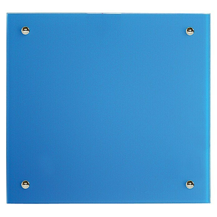 Admiral Radiador de vidrio por infrarrojos (50 x 50 cm, Azul, 350 W)