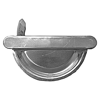 Sarei Rinnenendstück Links (Nennweite: 100 mm, Ausführung: Links, Aluminium)