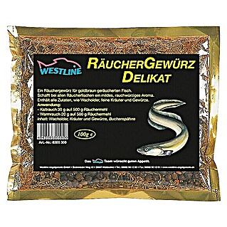Westline Räuchergewürz Delikat (100 g, Inhalt ausreichend für ca.: 5 kg Räuchermehl)