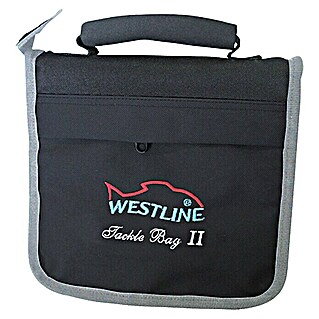 Westline Tackle Bag II (22,5 x 22,5 x 2 cm, Polyester, Schwarz)