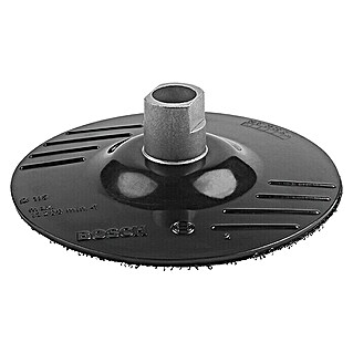 Craftomat Disco de goma para pulir con velcro para amoladoras (Diámetro disco: 115 mm, M14, 1)