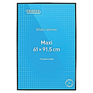 Bilderrahmen Maxi (Schwarz, 91,5 x 61 cm)