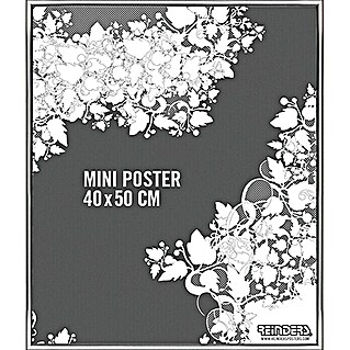 Bilderrahmen Mini (Silber, 40 x 50 cm)