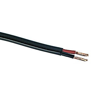 Platte kabel, per meter (Doorsnede: 1,5 mm², 60 V, Aantal aders: 2 st.)