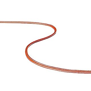 Robline Leine Meterware Dinghy Control (4 mm, Weiß/Orange, Polyester)