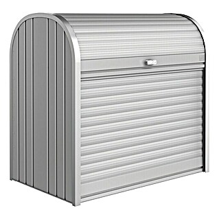 Biohort Garten-Aufbewahrungsbox StoreMax 120 (Silber Metallic, 117 x 73 x 109 cm, Stahl)