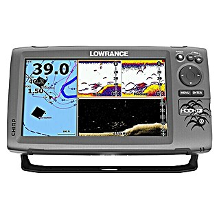 Lowrance Fishfinder & GPS-Kartenplotter Hook 9 CHIRP (Ohne Geber, Bildschirmtyp: 9″/228,6 mm TFT LCD)
