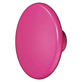 Möbelknopf (Typ Möbelgriff: Knopf, Ø x H: 52 x 24 mm, Kunststoff, Sonstige, Pink)