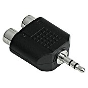 Hama Audio-Adapter (2 x Cinch-Kupplung, 1 x Klinkenstecker 3,5 mm)