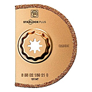 Fein Starlock Plus Hartmetall-Segmentsägeblatt (Durchmesser: 90 mm, Sägeblattstärke: 2,2 mm)