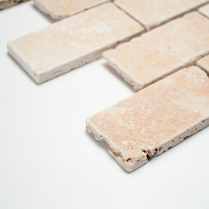 Mozaïektegel Brick Inula Antique XNT 41210 (30,5 x 30,5 cm, Beige, Mat)