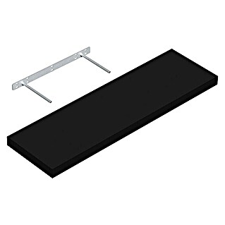 Regalux Wandboard XL4 (23,5 x 80 x 3,8 cm, Schwarz, Belastbarkeit: 12 kg)
