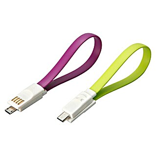 UniTEC USB-Adapterkabel Flexi (Passend für: Geräte mit Micro-USB-Anschluss)