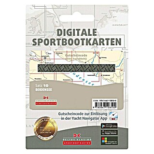 Digitale Sportbootkarte: Satz 10 - Bodensee