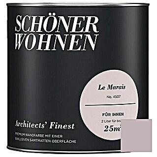 SCHÖNER WOHNEN-Farbe Wandfarbe Architects' Finest (No. 4507 - Le Marais, 2 l, Matt)