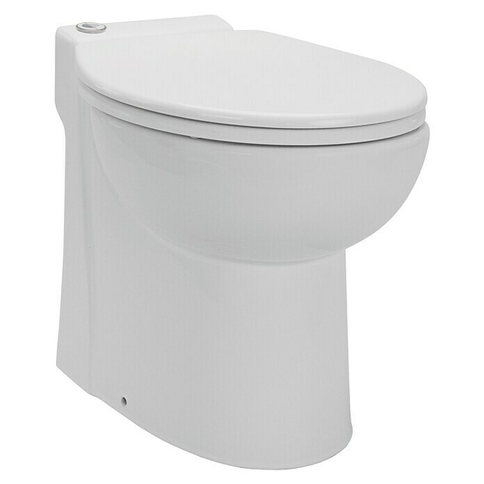Djevica Proizvođač obilježen  Admiral WC školjka s drobilicom (Maksimalna visina potiska: 3 m, Maksimalna  visina dostave vode: 30 m) | BAUHAUS