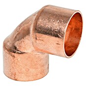 Kupfer-Winkel 5090 II (Durchmesser: 22 mm, 90°, Beidseitige Muffe)