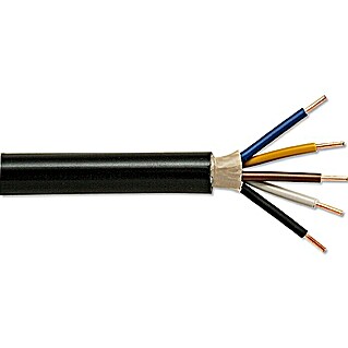 Podzemni kabel (NYY-J5x2,5, 50 m, Crne boje)