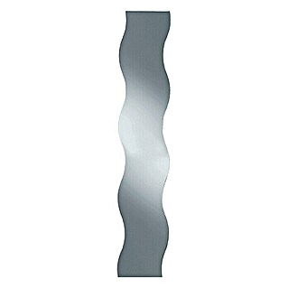 Kristall-Form Wandspiegel Wave (29 x 150 cm, Gebogen)