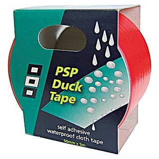 Duck Tape Rood, 5 m x 50 mm (Rood, 5 m x 50 mm)