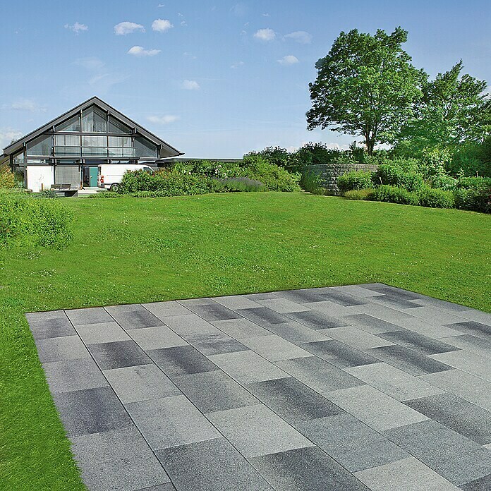 EHL Terrassenplatte Altano (Grau/Anthrazit, 40 x 80 x 5 cm, Beton)