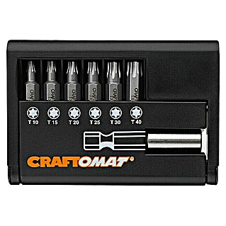 Craftomat Bit-Set (7 -tlg., Innen-TORX®-Schrauben)