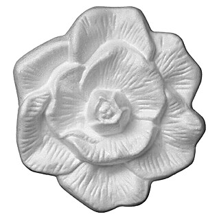 Decosa 3D-Wandtattoo (Rose, 2 Stk., 13,5 x 13,5 cm, Expandiertes Polystyrol (EPS))
