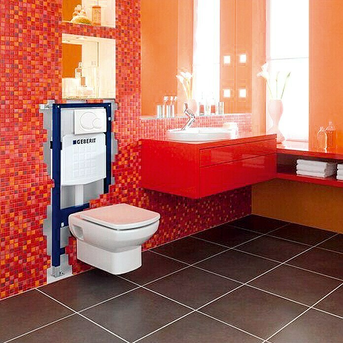 Geberit Duofix Basic Vorwandelement Element für Waschtisch WC UP100 Urinal