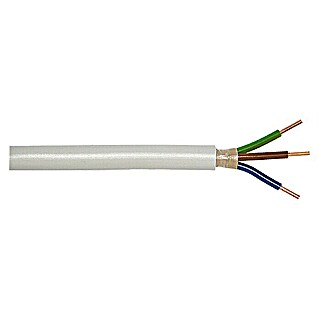 Izolirani kabel za vlažne prostorije (NYM-J3G2,5, Duljina: 50, Sive boje)