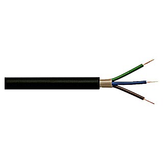 Podzemni kabel (NYY-J3x1,5, 50 m, Crne boje)