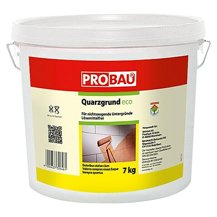 Probau eco Quarzgrund (7 kg, Lösemittelfrei, Gebrauchsfertig)