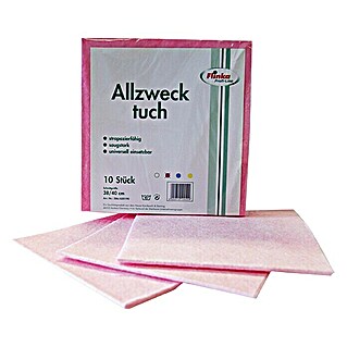 Flinka Profi-Line Allzwecktuch Traditionell (10 Stk., Rosa, 38 x 40 cm)