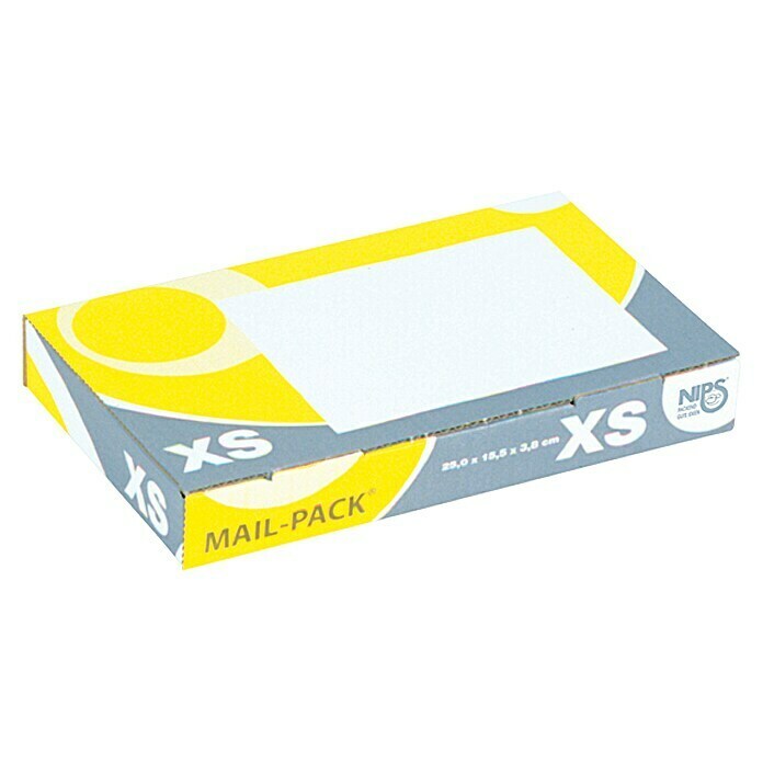 Mail-Pack Verpackungskarton (XS, Innenmaß: 245 x 150 x 33 mm)