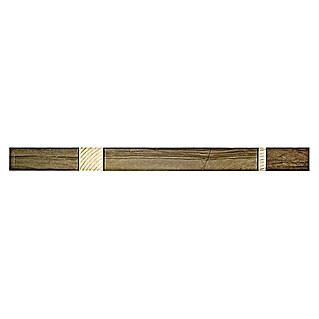 Fliesenbordüre Wood (60 x 4,8 cm, Creme, Matt)