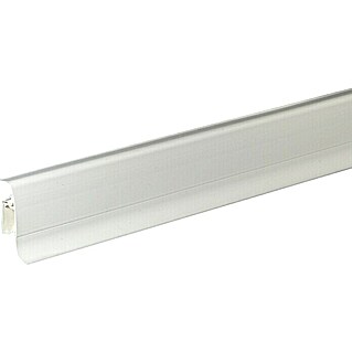 Zócalo de PVC KU50 (Blanco, 2,5 m x 22 mm x 50 mm)