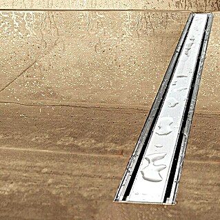 Camargue Desagüe de ducha (Blanco, Material rejilla: Vidrio ESG, 70 cm)