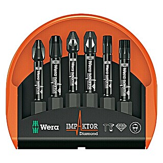 Wera Bitset Mini-Check Impaktor 4 (6 -delig)