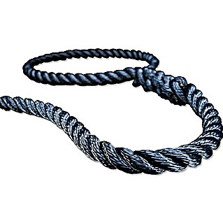 Robline Cuerda de amarre Rapallo (12 mm, 6 m, Azul navy, Diolen-PES)