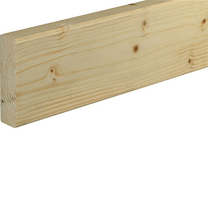 Rahmenholz (2,4 m x 2,7 cm x 9,5 cm, Nordische Fichte)