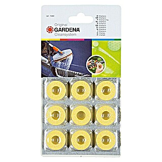 Gardena Shampoo (9 stk., Passend bij: GARDENA Cleansystem waterstelen)