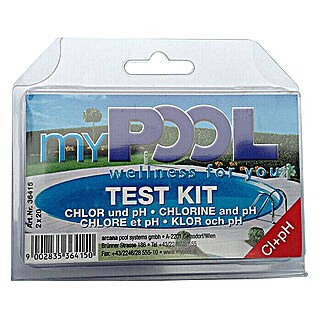 myPool Set za testiranje vode pH/klor (Prikladno za: Bazeni)