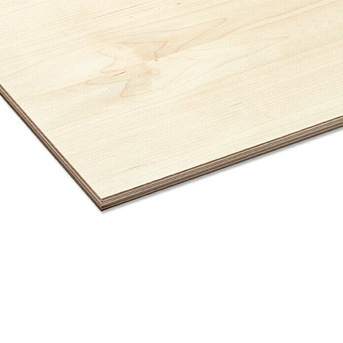 Holzplatte 4 Platten Sperrholz Multiplex Birke  10mm 152 x 76 cm 20,4€/m² 