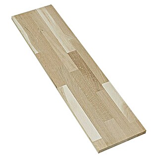 Exclusivholz Verlijmd houten paneel (Eiken, 2.200 x 600 x 18 mm)